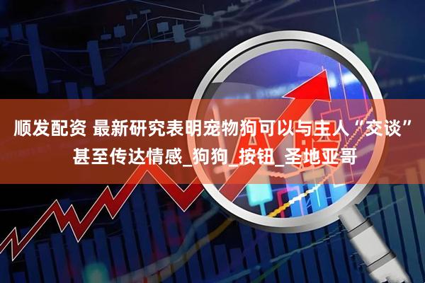 顺发配资 最新研究表明宠物狗可以与主人“交谈” 甚至传达情感_狗狗_按钮_圣地亚哥