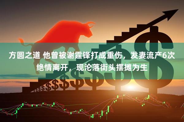 方圆之道 他曾被谢霆锋打成重伤，发妻流产6次绝情离开，现沦落街头摆摊为生